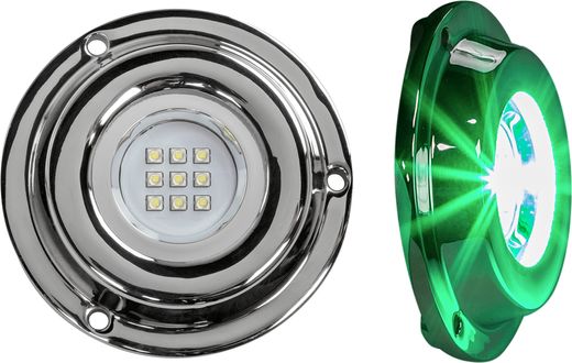 Подводный огонь B27, зеленый свет, 27w, Marine Rocket