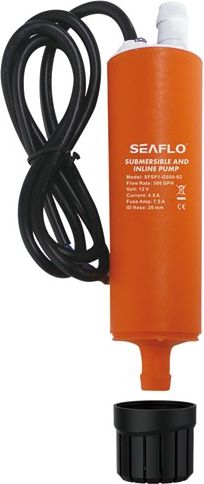 Погружной насос с крокодилами SeaFlo, 31.5л/мин, 4.5А, 12 В