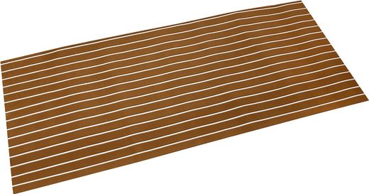 Покрытие палубное EVA, 2400х900х6мм, самоклеящееся, коричневое, тип "A", упаковка 2 листа, Marine Rocket