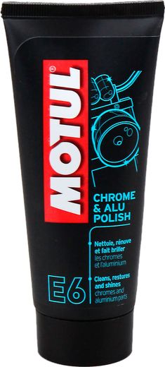 Полироль Motul E6 для хрома и алюминия , 0,10 л