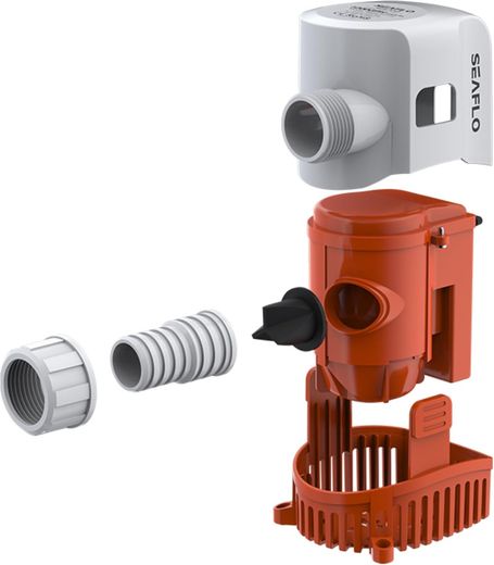 Помпа осушительная 12 В, 800GPH (3028 л/час) автоматическая, SeaFlo