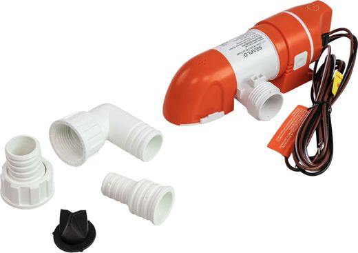 Помпа осушительная автоматическая низкопрофильная, 12 В, 800GPH (3028 л/ч), SeaFlo