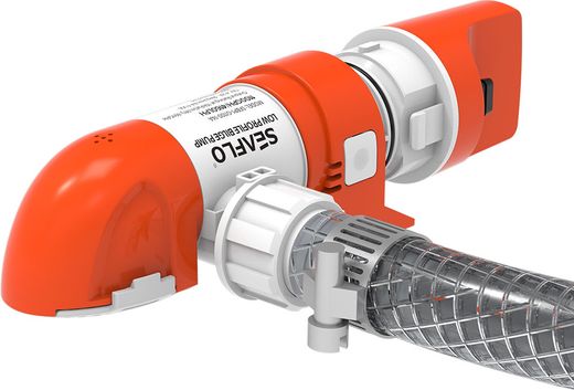 Помпа осушительная автоматическая низкопрофильная, 24 В, 1100GPH (4163 л/ч), SeaFlo