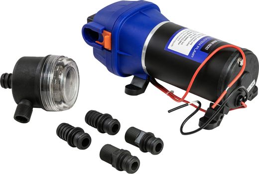 Помпа водоподающая мембранная Marine Rocket, 12 В, 17 л/мин, 2.8 бар, 14А