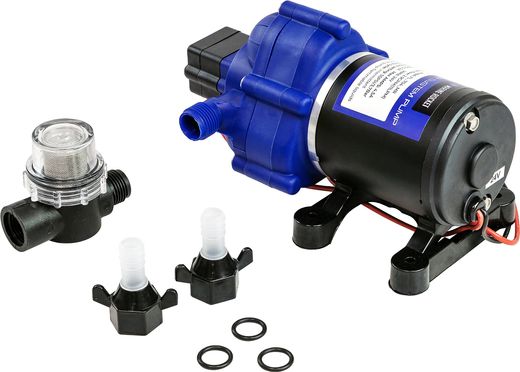 Помпа водоподающая мембранная Marine Rocket, 24 В, 11 л/мин, 3.7 бар, 4.5А