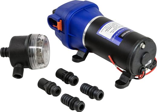 Помпа водоподающая мембранная Marine Rocket, 24 В, 17 л/мин, 2.8 бар, 7А