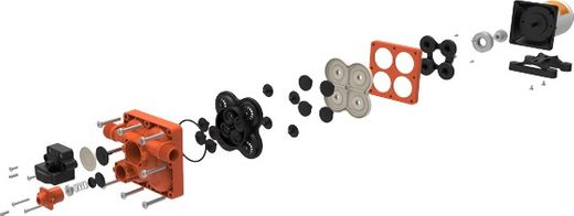 Помпа водоподающая мембранная SeaFlo, 12 В, 11.3 л/мин, 3.8 бар, 7.5 А