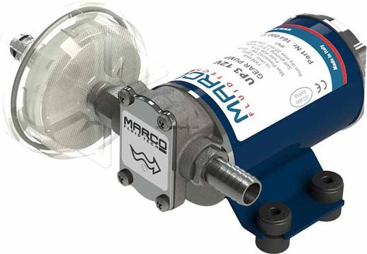 Помпа водоподающая шестеренчатая Marco UP3, 12 В, 15 л/мин