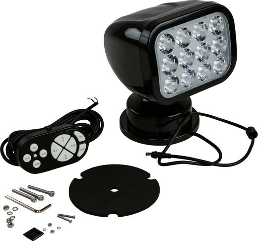 Прожектор с дистанционным управлением черный 10-30В, SeaFlo