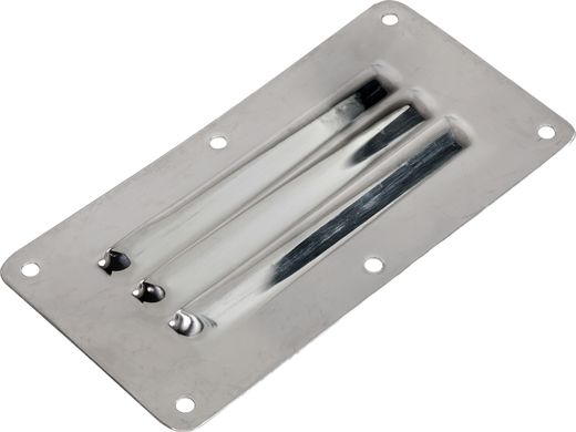 Решетка воздухозаборника 127х66 мм, Marine Rocket