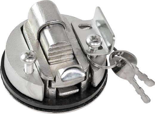 Ручка врезная, D61 мм, с ключом, Marine Rocket