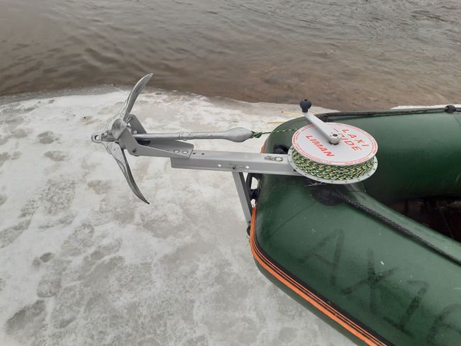 Ручная якорная лебедка для лодок ПВХ LAXI PRIDE LIMAN