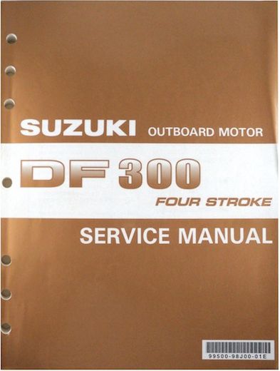 Руководство по обслуживанию Suzuki DF300 на английском языке