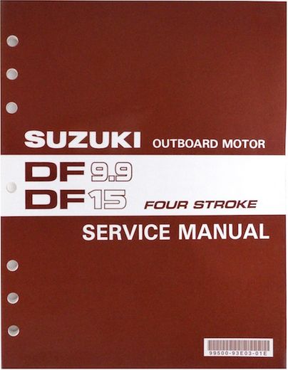 Руководство по обслуживанию Suzuki DF9.9/15(англ.)
