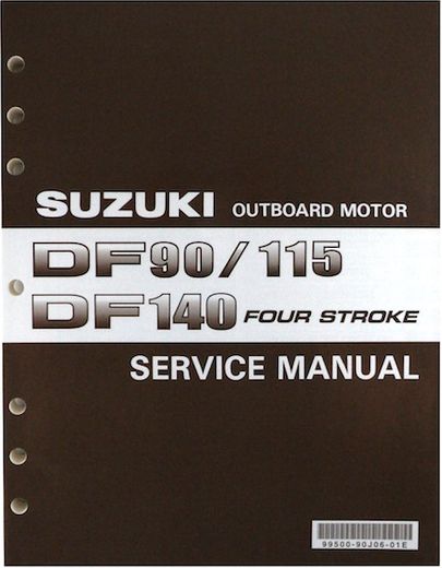Руководство по обслуживанию Suzuki DF90/115/140(англ.)