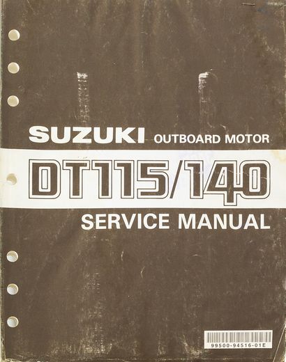 Руководство по обслуживанию Suzuki DT115-140(англ.)