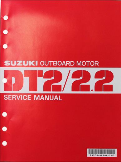 Руководство по обслуживанию Suzuki DT2-2.2(англ.)