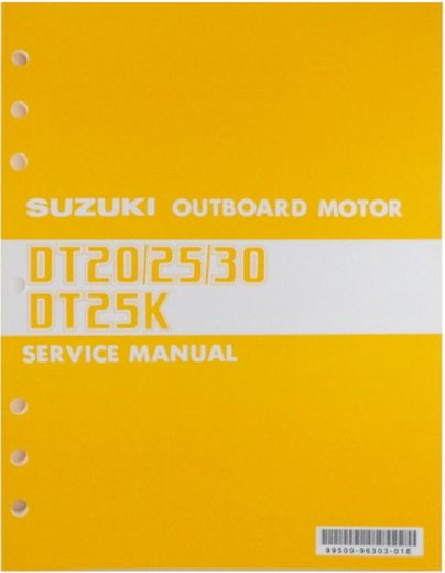 Руководство по обслуживанию Suzuki DT20/25/30(англ.)