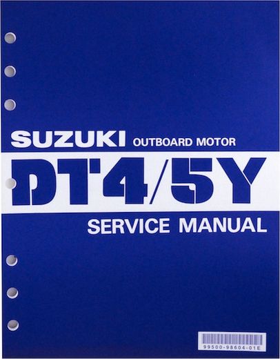 Руководство по обслуживанию Suzuki DT4/5(англ.)