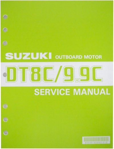 Руководство по обслуживанию Suzuki DT8/9.9(англ.)