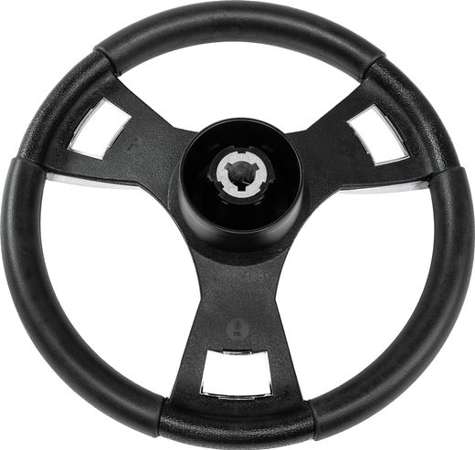 Рулевое колесо GUSSI 013 хром, д.350 мм