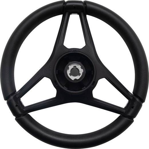 Рулевое колесо MOLINO хром матовый, д.350 мм