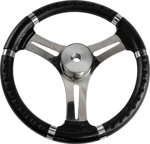 Рулевое колесо Osculati, диаметр 350 мм, цвет черный, уцененное