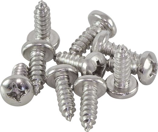 Саморез с полукруглой головкой и крестообразным шлицем А4 DIN7981 5,5х16 упаковка 1/10