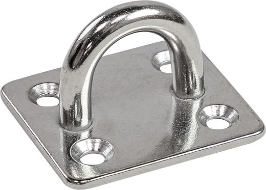 Серьга с прямоугольным основанием 6мм, Marine Rocket