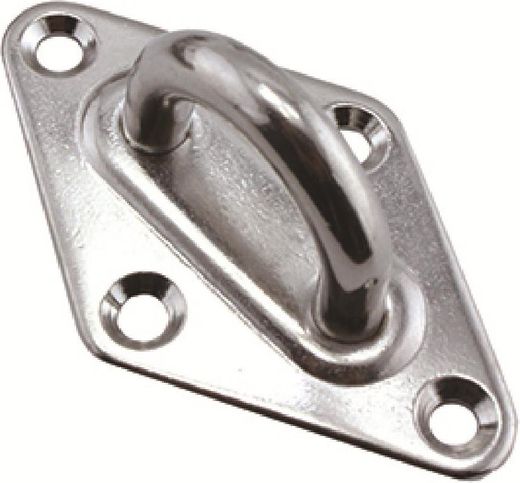 Серьга с ромбовидным основанием 65х40мм, Marine Rocket