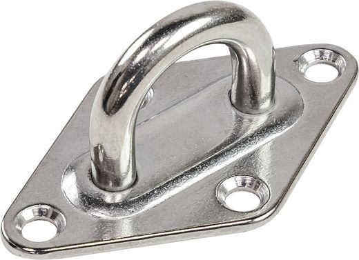 Серьга с ромбовидным основанием 80х50мм, Marine Rocket