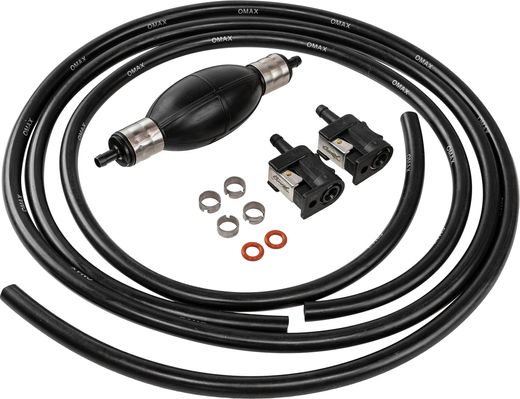 Шланг топливный с грушей и переходниками Yamaha, Omax