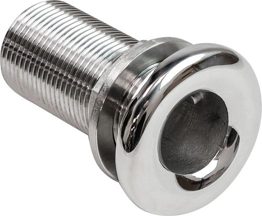 Шпигат нержавеющий d25мм, резьба D33мм