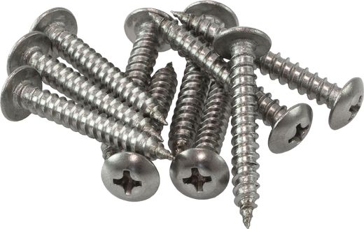 Шуруп 4х30 нержавеющий полукруглый упаковка 1/10