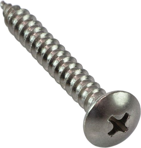 Шуруп 5х40 нержавеющий полукруглый упаковка 1/10