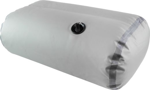 Сиденье надувное пуфик прямоугольный для кокпита 68 см, Икс-Ривер, светло-серый