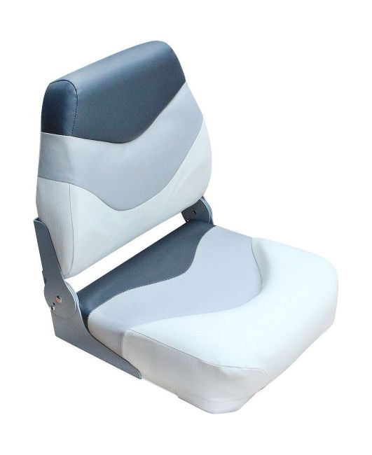 Кресло "Premium", белое с серым