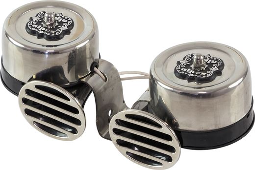 Сигнал звуковой двойной электрический 12В, громкий