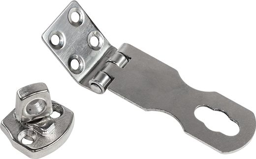 Скоба дверная под висячий замок с поворотной собачкой, Marine Rocket