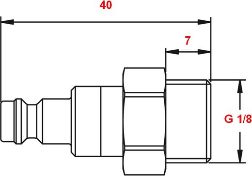 Соединительная муфта (большая) для быстрого соединения, Sea First