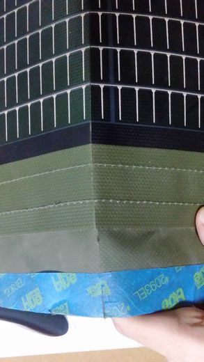 Солнечная батарея, 12 В, 5 Вт, гибкая, на липучке, уцененная