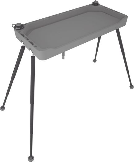 Стол модульный с телескопическими ножками 800 мм, серые крепления, Borika