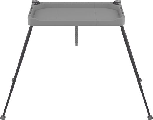 Стол модульный с телескопическими ножками 800 мм, серые крепления, Borika