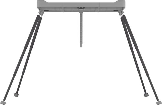 Стол модульный с телескопическими ножками 800 мм, серые крепления, Borika