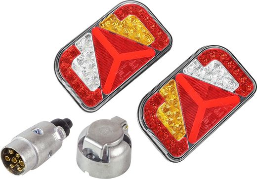 Стоп-сигнал для прицепа c вилкой и розеткой (комплект 86108E1)