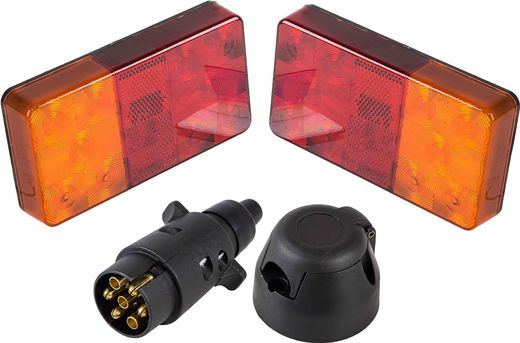 Стоп-сигнал для прицепа c вилкой и розеткой (комплект 87119E2)