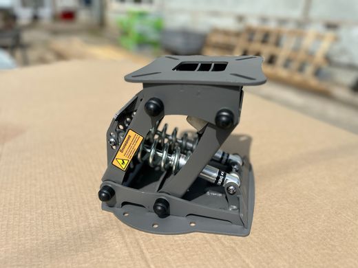 Стойка амортизационная Практик 200 X2, оцинкованная, окрашенная RAL 9023