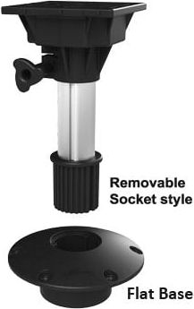 Стойка демонтируемая для сидений, высота 450 мм