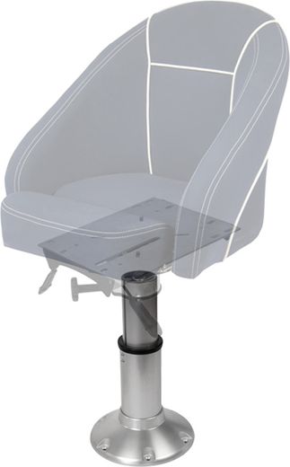 Стойка под сиденье COLUMBIA регулируемая 370-500 мм "газлифт", стойка 73 мм, основание 230 мм