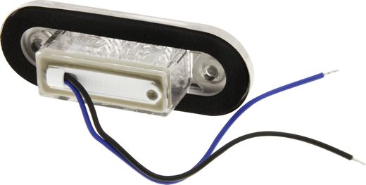 Светильник для подсветки палубы и трапов светодиодный 84х29 мм, синий свет